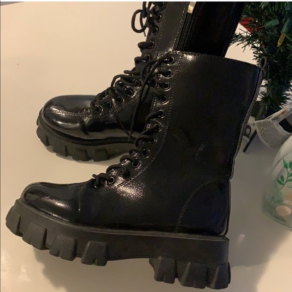 Patent Military boots - Picture 1 of 5